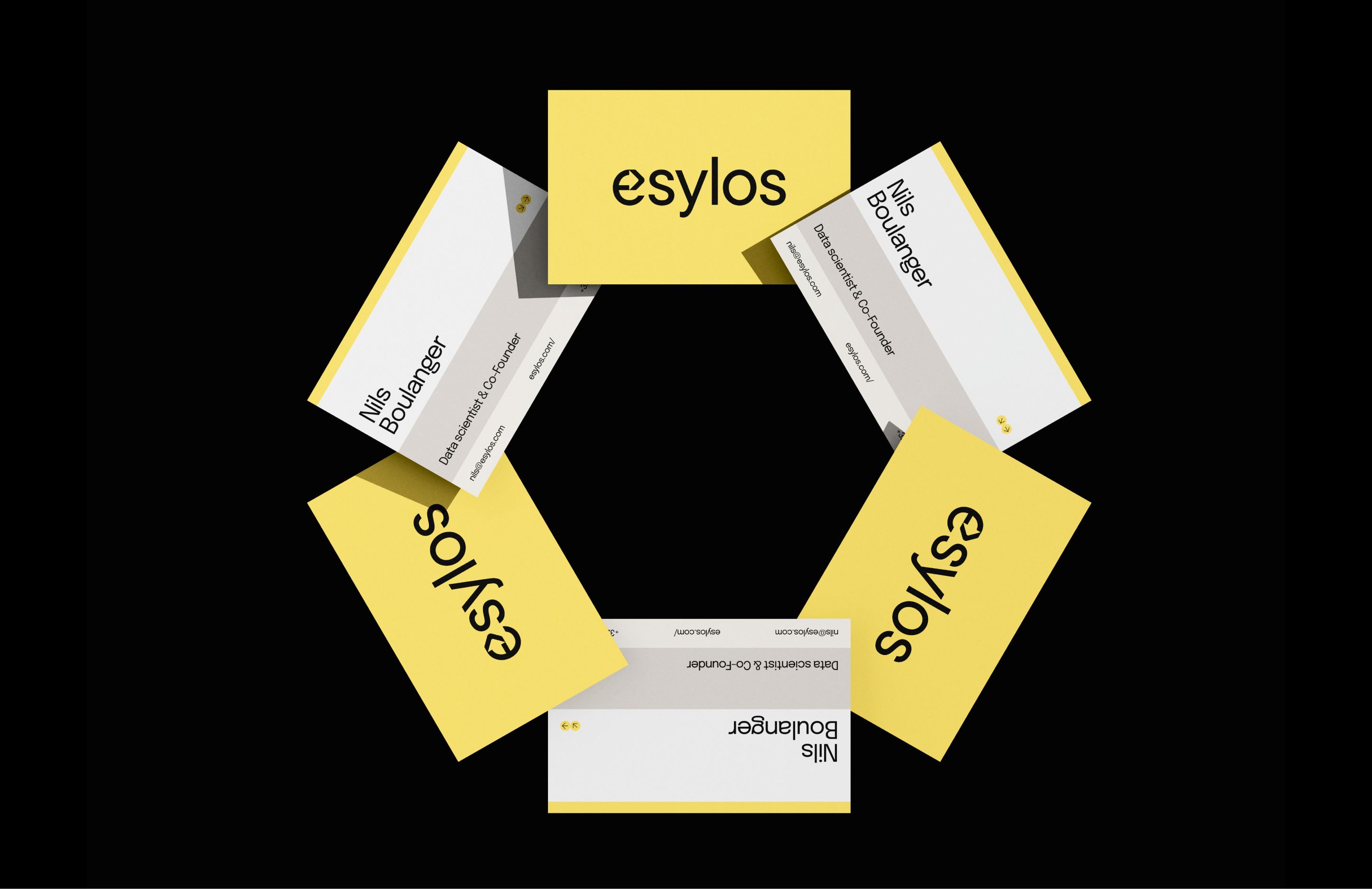 Grid of esylos website