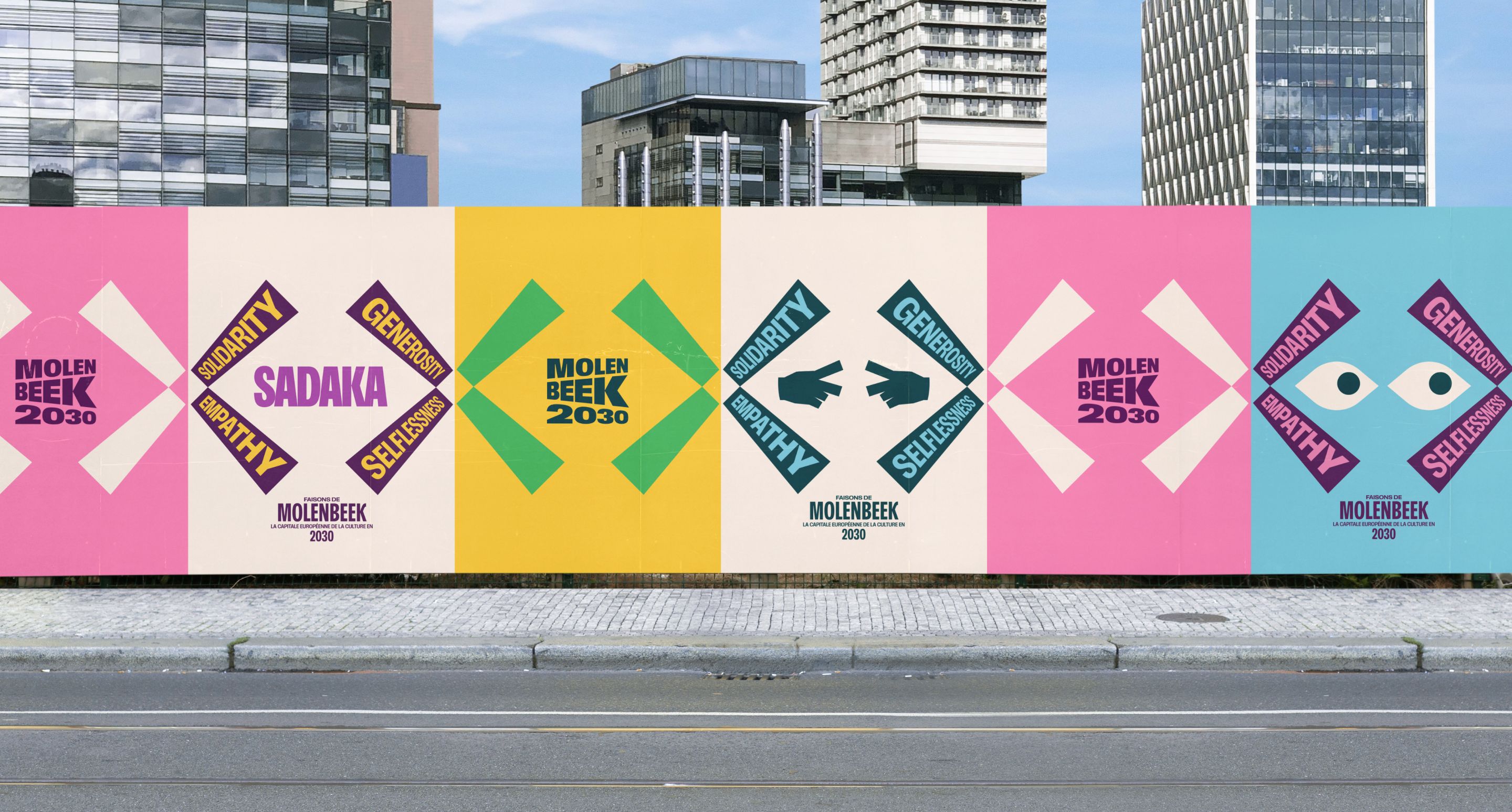 Grid of molenbeek website