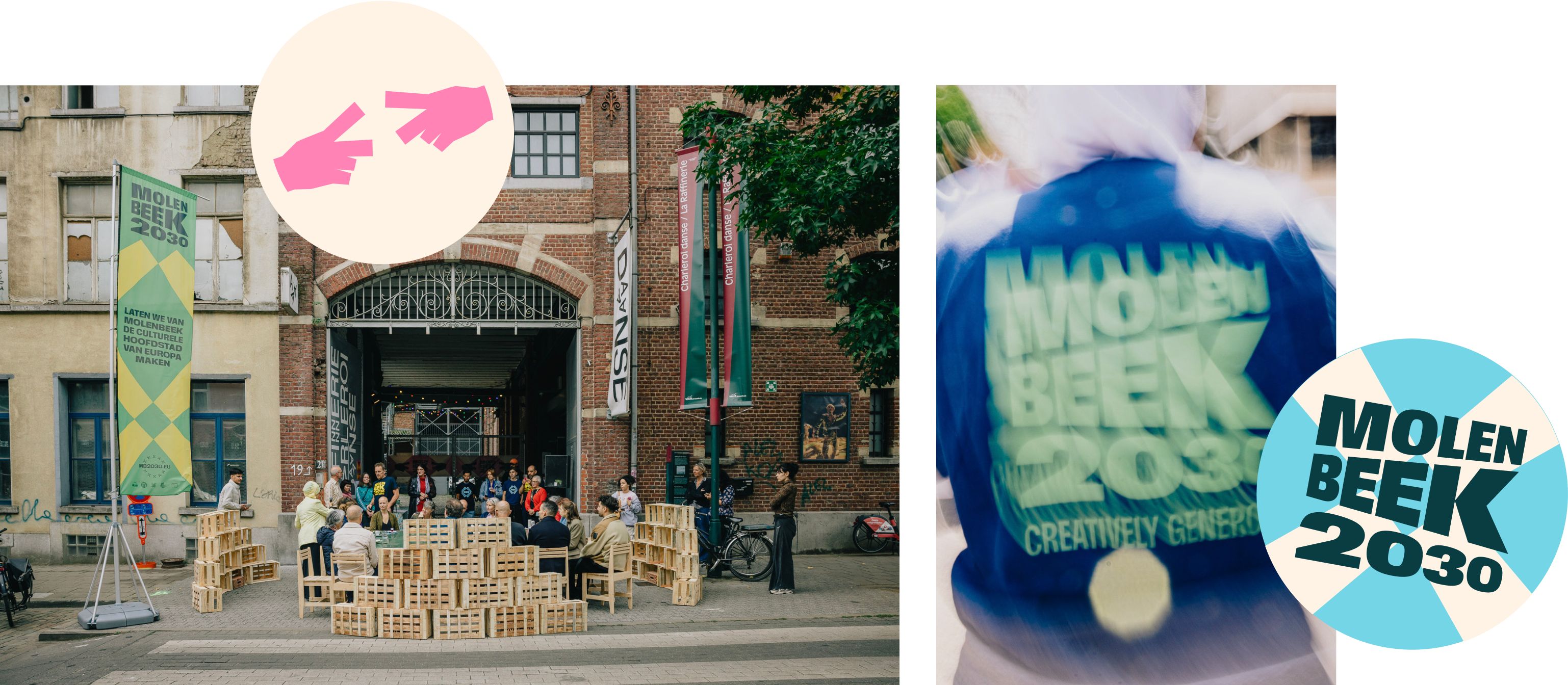 Grid of molenbeek website