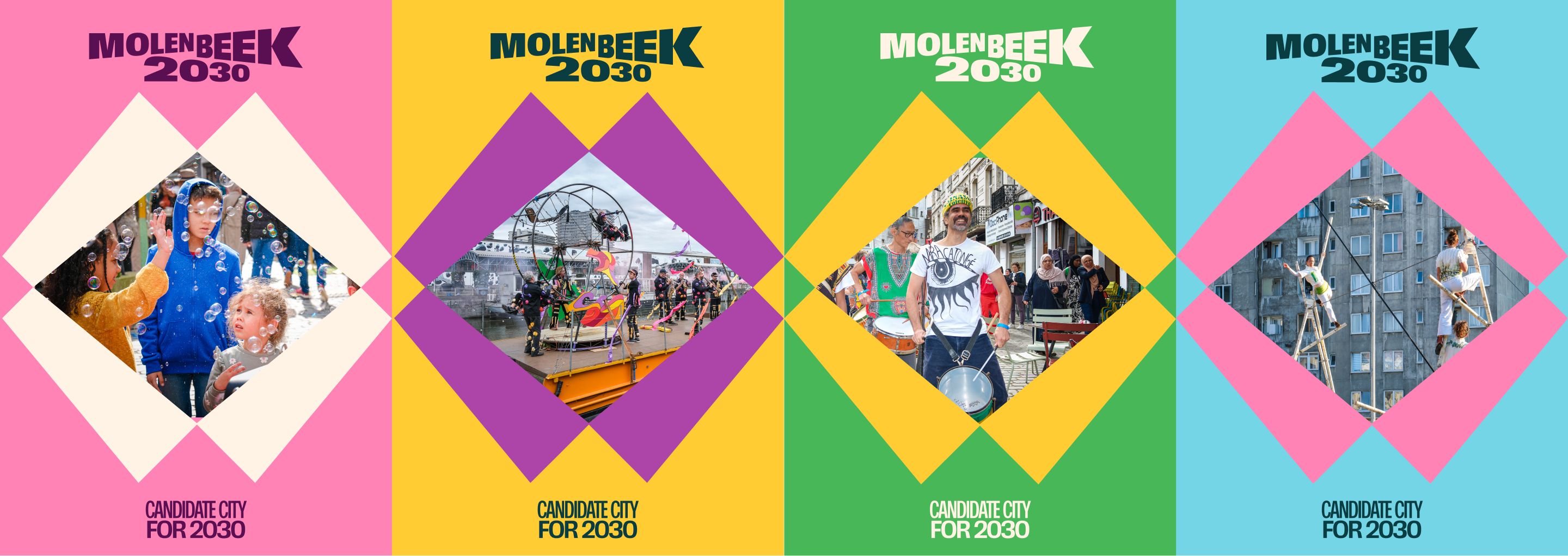 Grid of molenbeek website